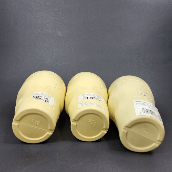 Halloween Skeleton Plastic Cups  X 3  Mold Formed Silly Monsters 6 inch - Picture 7 of 9